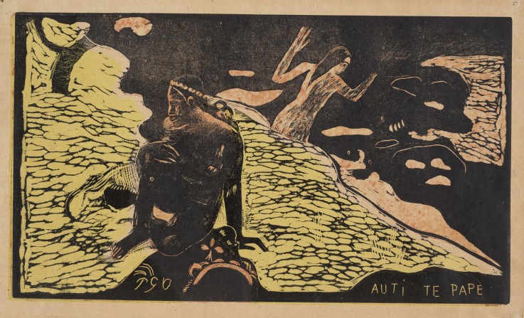 Auti Te Pape (Women at the River) From the Series "Noa Noa" od Paul Gauguin