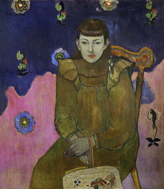 Portrait of Vaiite (Jeanne) Goupil od Paul Gauguin