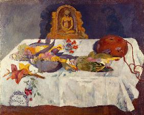 Still life with Parrots