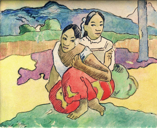 Study for Nafea faa ipoipo od Paul Gauguin