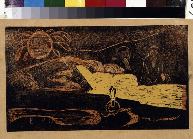 Te po. La grande nuit (From the Series "Noa Noa") od Paul Gauguin