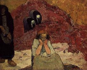 Grape Harvest at Arles (Human Anguish)