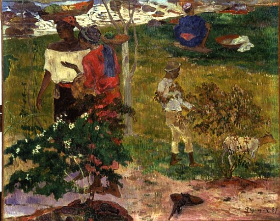Topical Conversation od Paul Gauguin