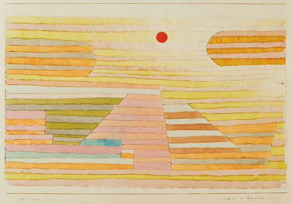 Abend in Aegypten, 1929.33. od Paul Klee
