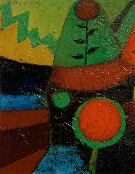 Drei Blumen, 1920, 183. od Paul Klee
