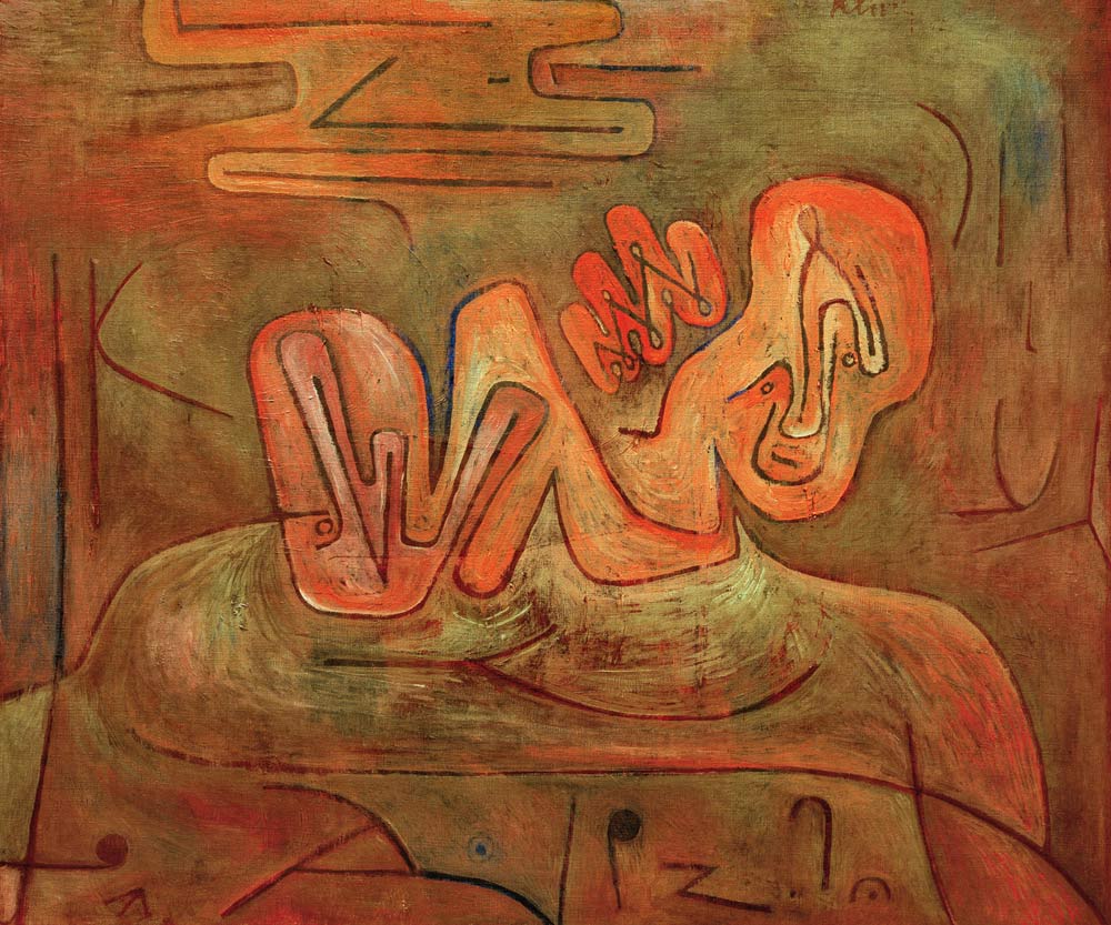 Katastrophe der Sphinx, od Paul Klee