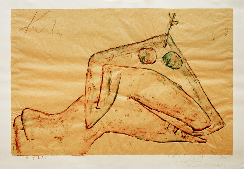 Leviathan, 1939, 1048. od Paul Klee