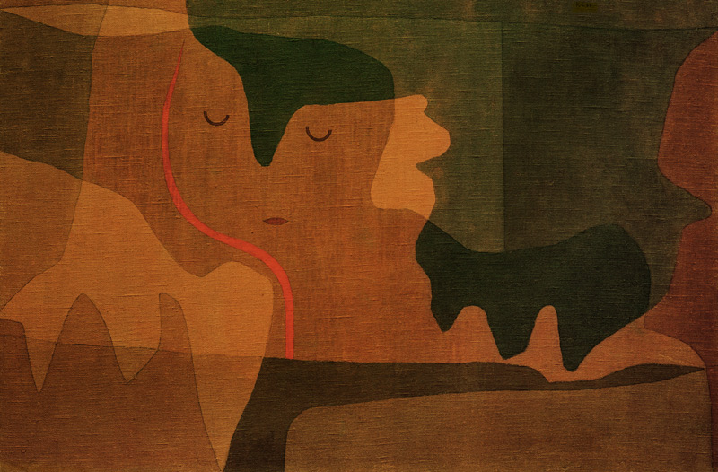 Siesta der Sphinx, 1932, 329 (A 1). od Paul Klee