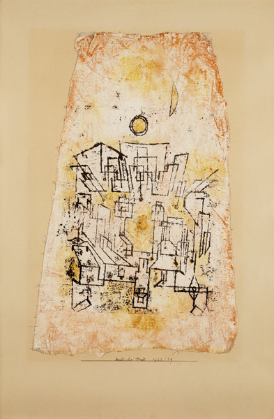 Arabische Stadt od Paul Klee