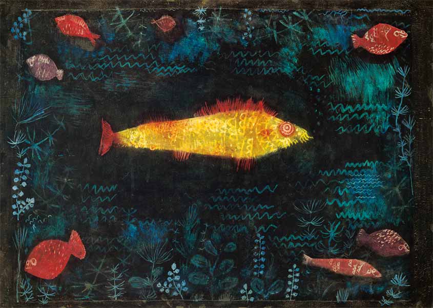 The golden fish. od Paul Klee