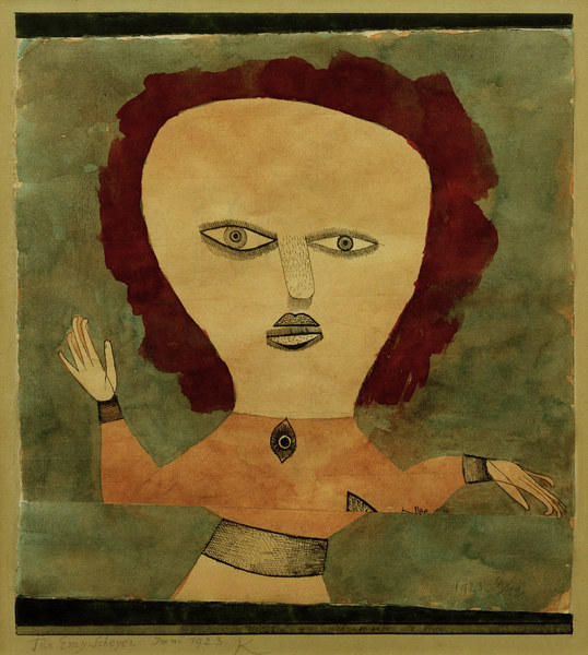 Schauspieler als Frau, 1923. 49. od Paul Klee
