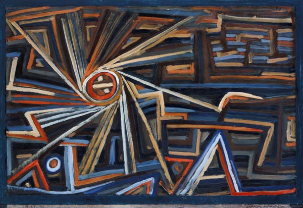 Radiation and rotation od Paul Klee