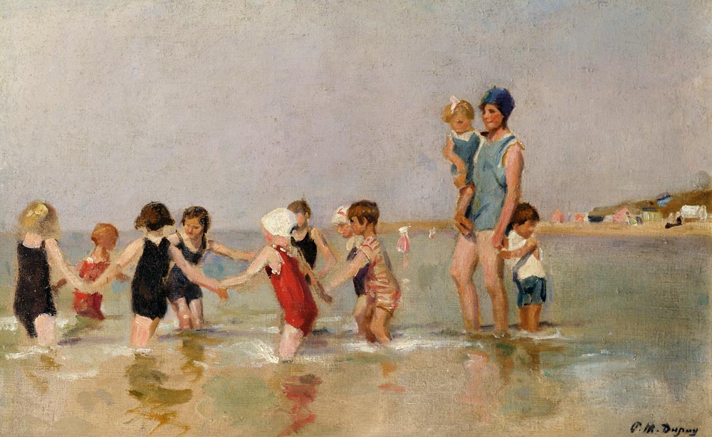 Children Bathing od Paul Michel Dupuy