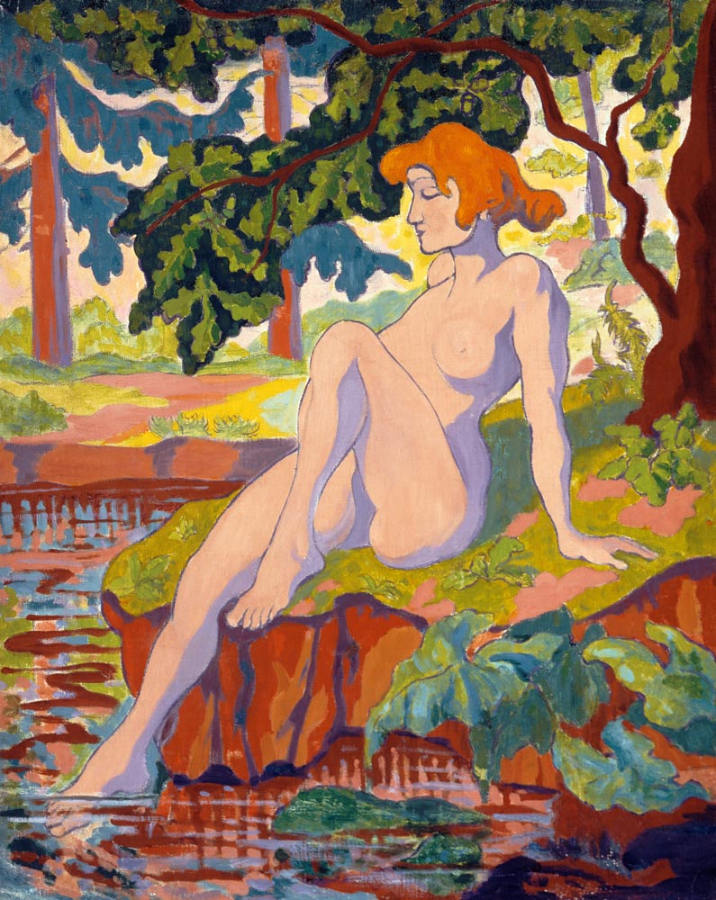 Taking a bath od Paul Ranson