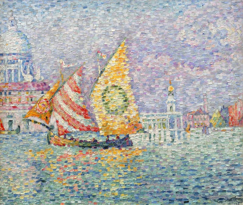 Bragozzo, Venedig od Paul Signac