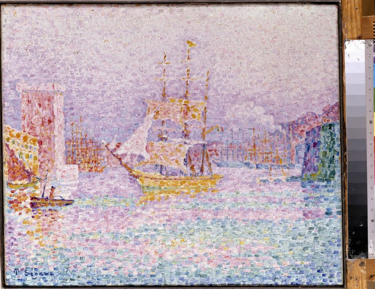 The Harbour at Marseilles od Paul Signac