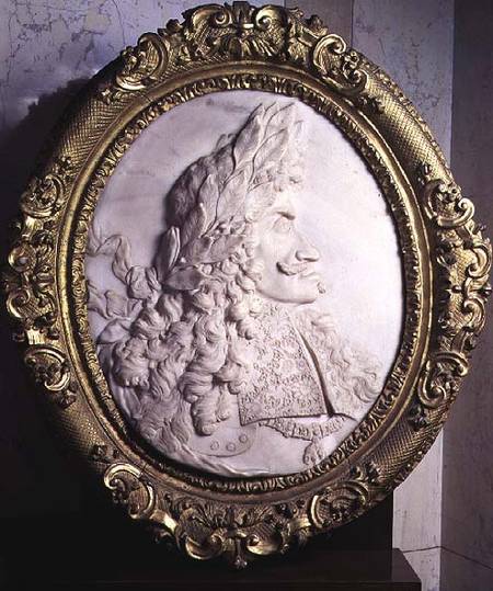 Leopold I King of Hungary and Holy Roman Emperor (1640-1705) relief portrait od Paul  Strudel