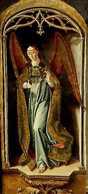 Angel with the crown of thorns Christi. Thomas altar in the cloister S.Thomas, Avila.