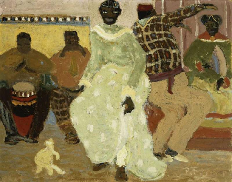 Candombe. od Pedro Figari