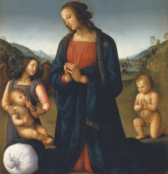 Madonna del Sacco / Perugino od Perugino (eigentl. Pierto di Cristoforo Vanucci)