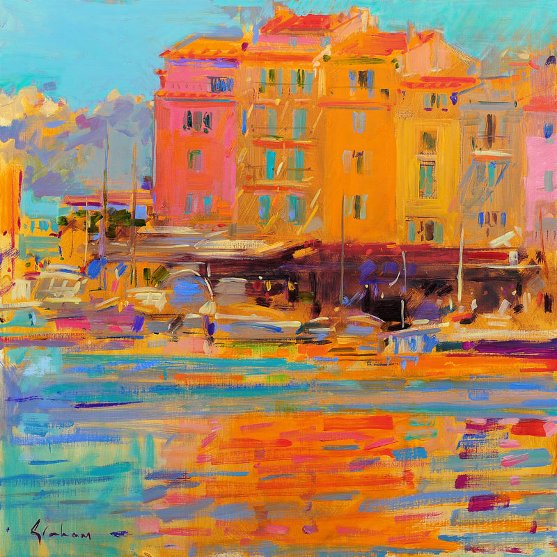 Saint-Tropez Reflections od Peter  Graham