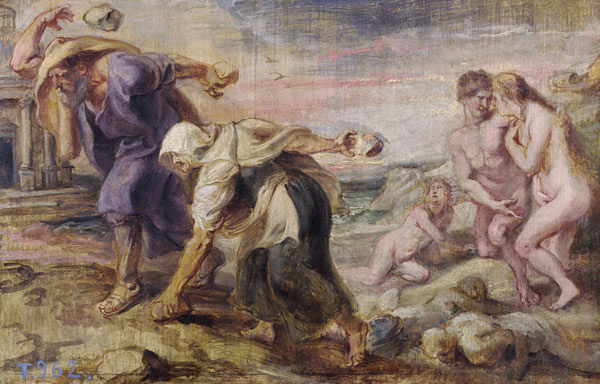Deucalion and Pyrrha od Peter Paul Rubens