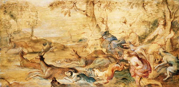 The Hunt of Diana od Peter Paul Rubens