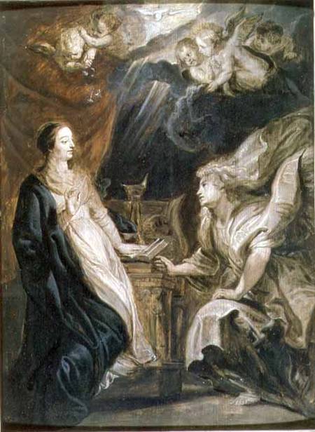 The Annunciation od Peter Paul Rubens