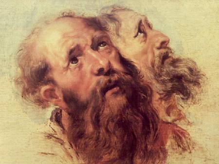 Two Apostles od Peter Paul Rubens