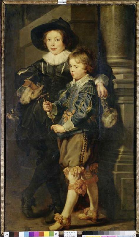 Die Söhne des Künstlers od Peter Paul Rubens