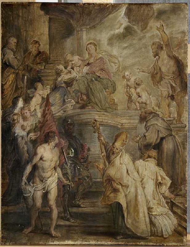 Die Verlobung der hl od Peter Paul Rubens
