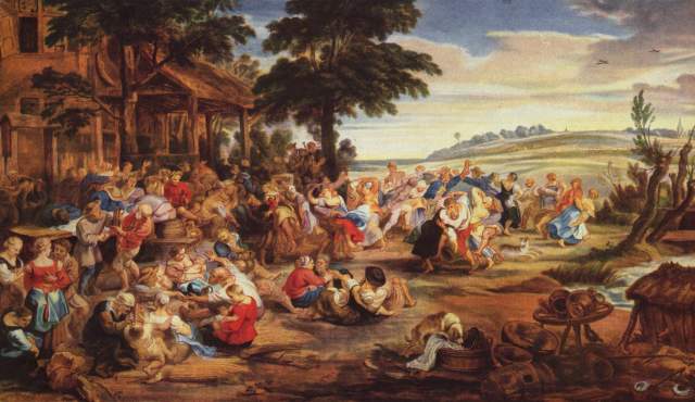 Flemish Fair od Peter Paul Rubens