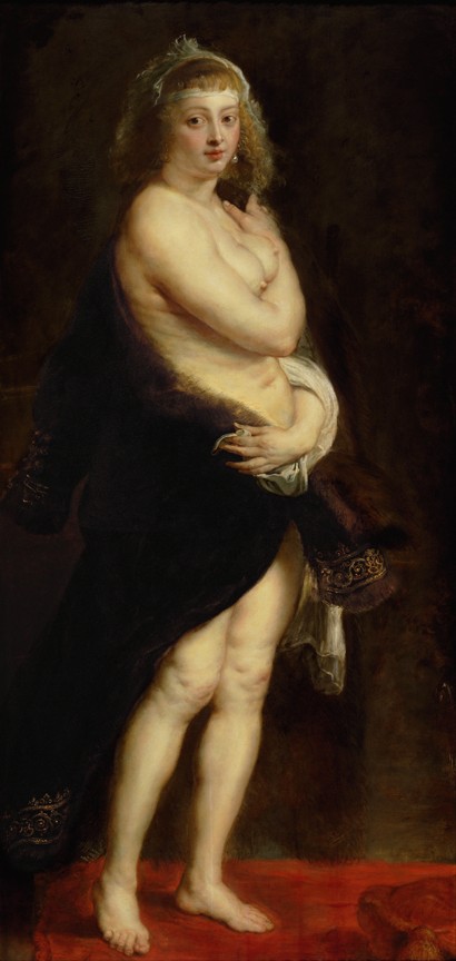 Portrait of Hélène Fourment od Peter Paul Rubens