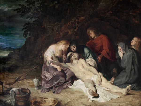 Lamentation over the Dead Christ with St. John and the Holy Women od Peter Paul Rubens