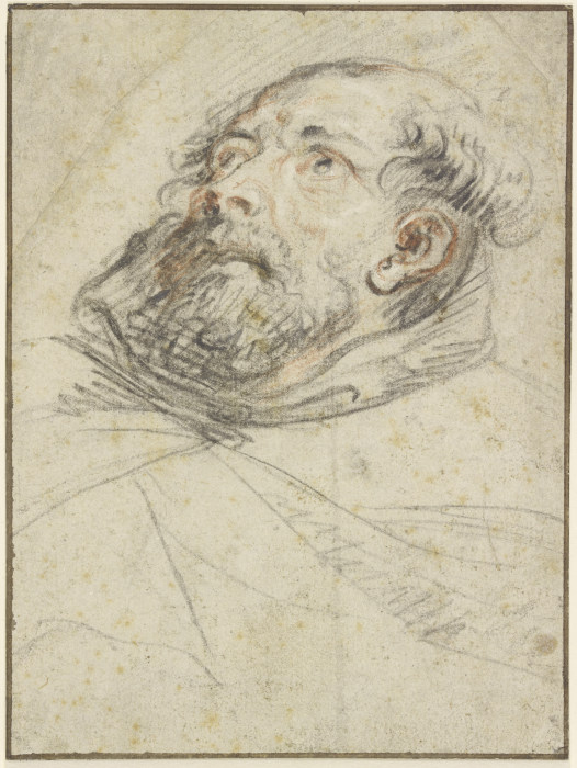 Mönch, emporblickend (exemplum doloris) od Peter Paul Rubens