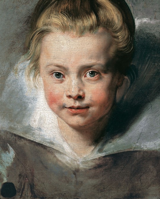 Portrait of Clara Serena Rubens od Peter Paul Rubens