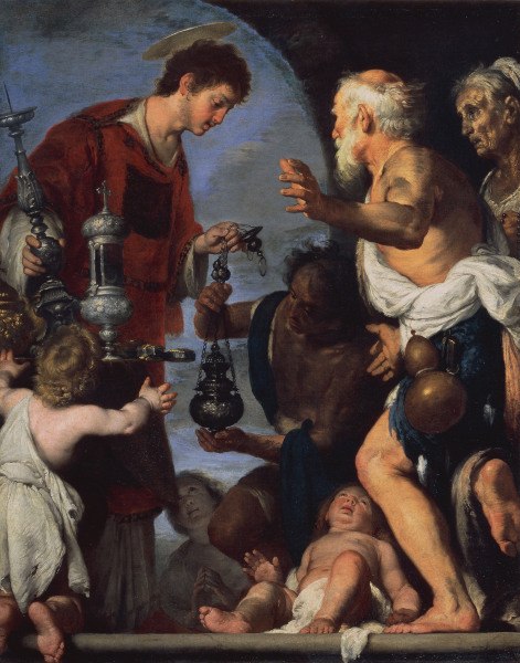 P.P.Rubens / The martyrdom of Livinus od Peter Paul Rubens