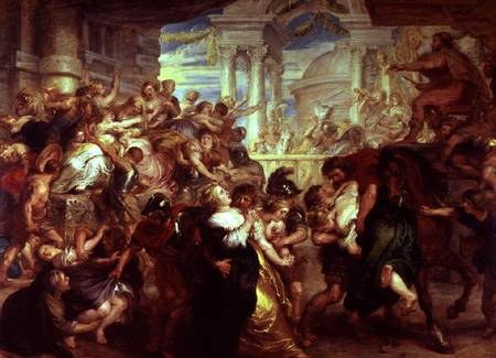 The Rape of the Sabine Women od Peter Paul Rubens