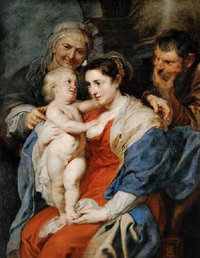 The Holy Family with Saint Anne