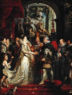 The Proxy Marriage of Marie de Medici (1573-1642) and Henri IV (1573-1642) 5th October 1600