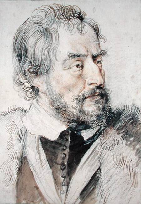 Thomas Howard (1585-1646) 2nd Earl of Arundel (pencil, pen & od Peter Paul Rubens