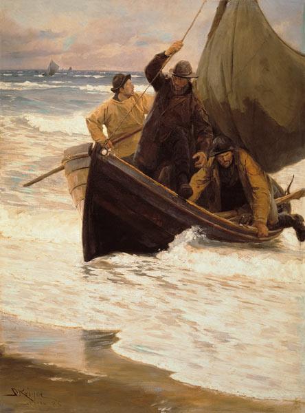 Homecoming of the fishermen (Skagen)