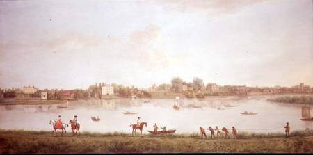 The Thames at Twickenham od Peter Tillemans