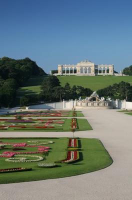 Wien, Schönbrunn, Gloriette, Neptunbrunn od Peter Wienerroither