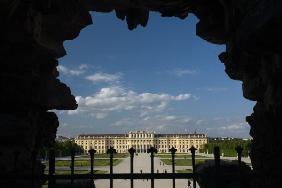 Wien, Schloss Schönbrunn von Neptunbrunn