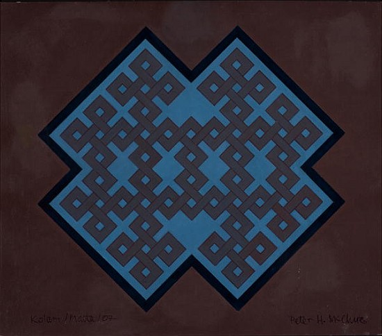 Kolam Malta, 2007 (acrylic on card)  od  Peter Hugo  McClure