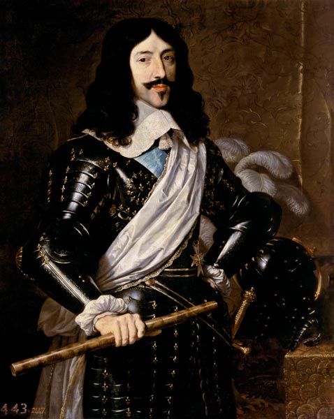 Louis XIII (1601-43) od Philippe de Champaigne
