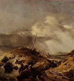 Dune area. od Philips Wouverman