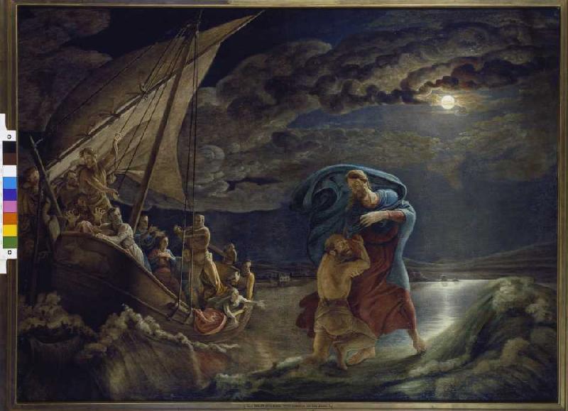 Christ on the sea od Phillip Otto Runge