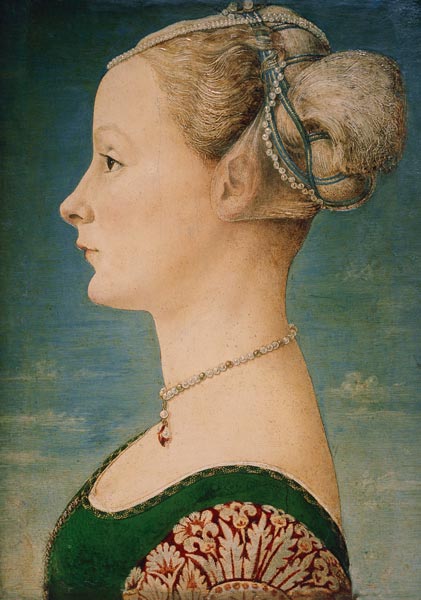 Portrait of a Woman od Piero del Pollaiuolo